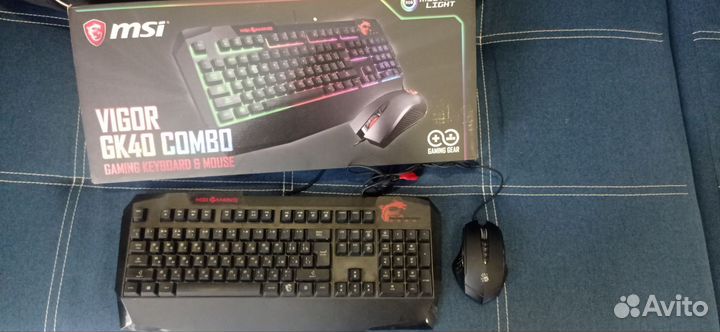 Игровая клавиатура и мышь