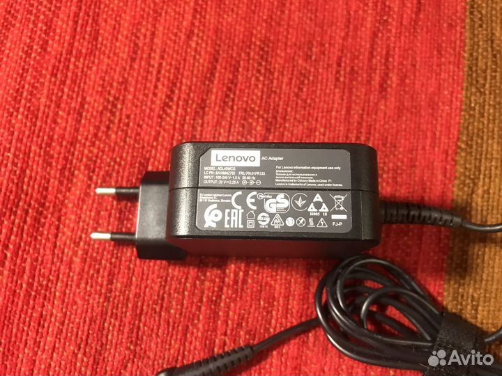 Зарядка для ноутбука Lenovo ADL45WCG (20V 2. 25A)