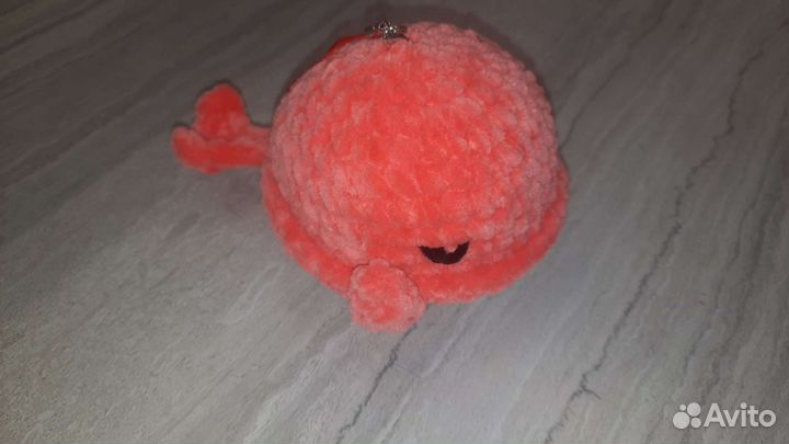 Брелочки из плюшевой пряжи