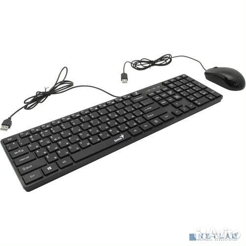 Комплект проводной Genius SlimStar C126 клавиатура