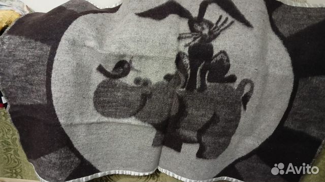 Одеяло детское шерстяное
