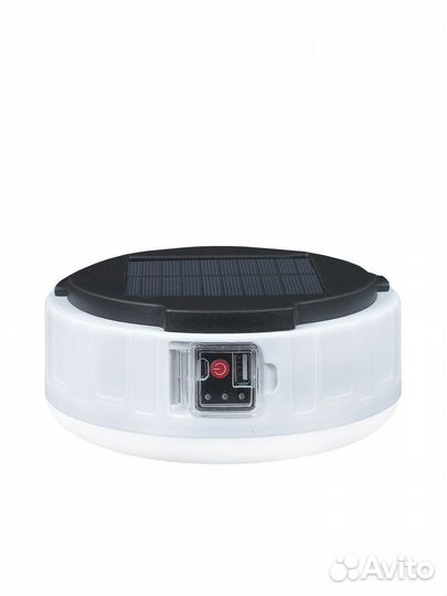 Походный фонарь кемпинговый с солнечной панелью