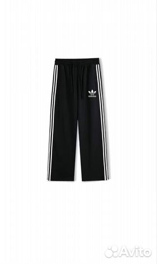 Штаны adidas широкие