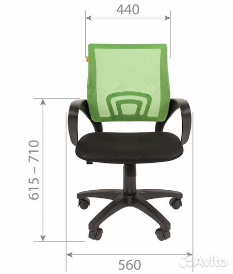 Компьютерное кресло Chairman 696