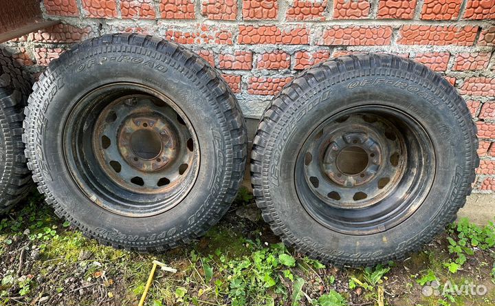 Колеса УАЗ 452 буханка Cordiant OFF-road 225/75R16