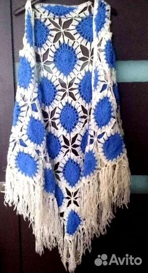 Вязаная шаль