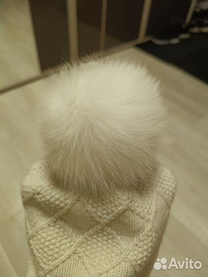 Шапка зимняя для девочки 50 52