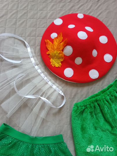 Костюм Гнома, Волка, Мухомора, Морковки. Прокат