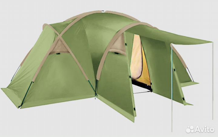 Палатка 4 местная с тамбуром