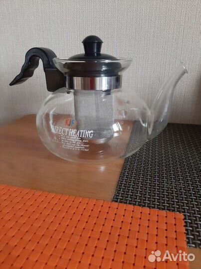 Чайник заварочный стеклянный