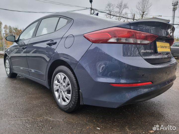 Hyundai Elantra 1.6 МТ, 2017, 182 231 км