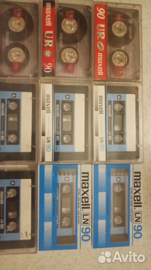 Аудиокассеты Maxell Ln90. Обмен