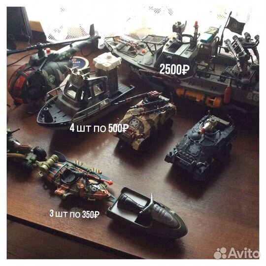 Корабль большой и другая техника