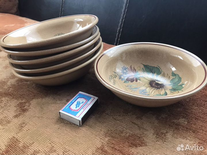 Тарелки Чехословакия, Дулево, чайник, сахарница