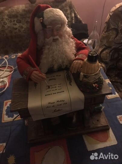 Санта клаус новогодняя игрушка