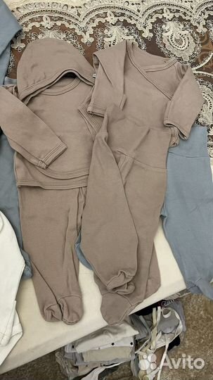 Компоект одежды для новорожденного заяц меховой