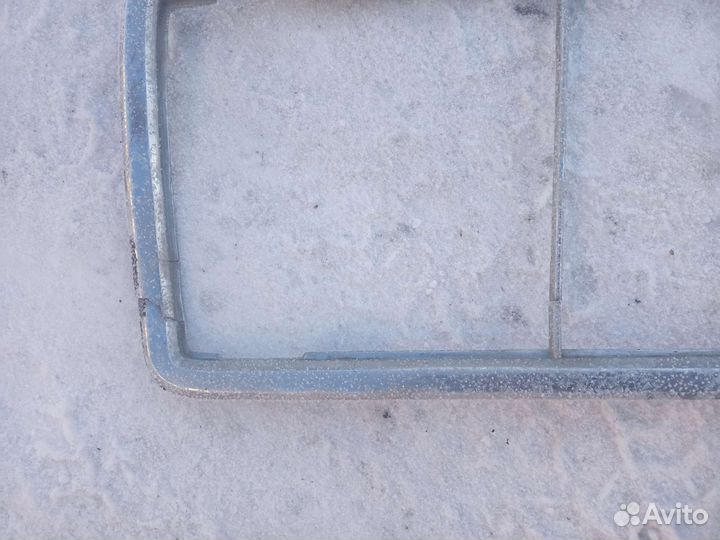 Решётка радиатора 2106 цинковая хром