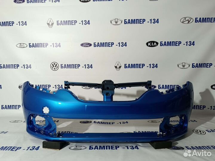 Бампер передний renault logan/sandero 2 в цвет RPL
