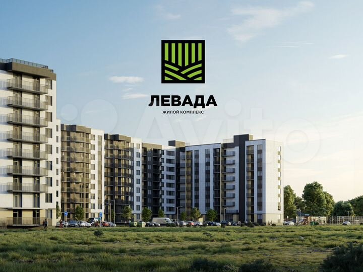 2-к. квартира, 53,9 м², 1/9 эт.