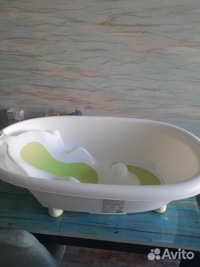 Детская ванночка для купания с горкой