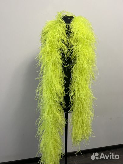 Боа из перьев страуса