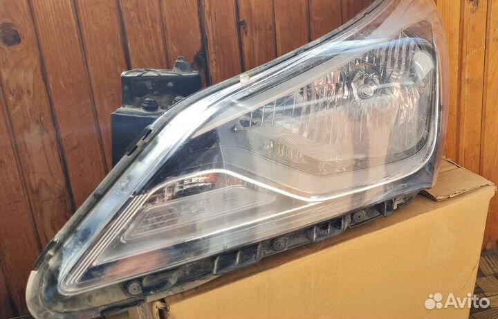 Фара на hyundai solaris 1 рестайлинг