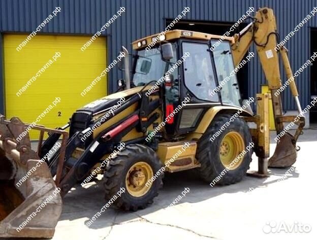 Стекло для экскаватора-погрузчика