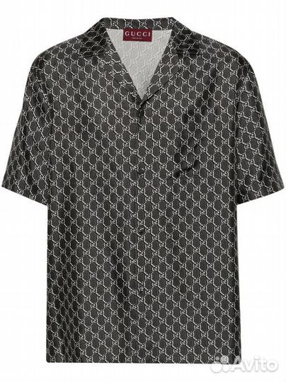 Шелковая рубашка Gucci