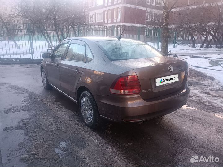 Volkswagen Polo 1.6 МТ, 2019, 103 000 км