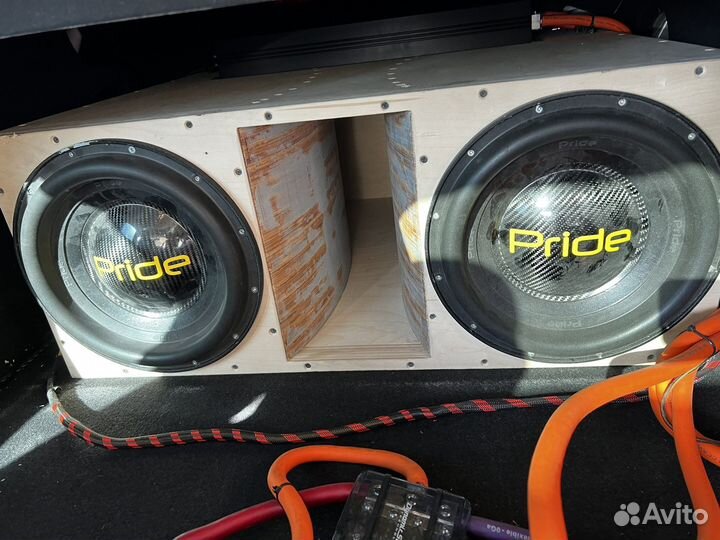 Сабвуфер 2 pride T12 и pride Apollo