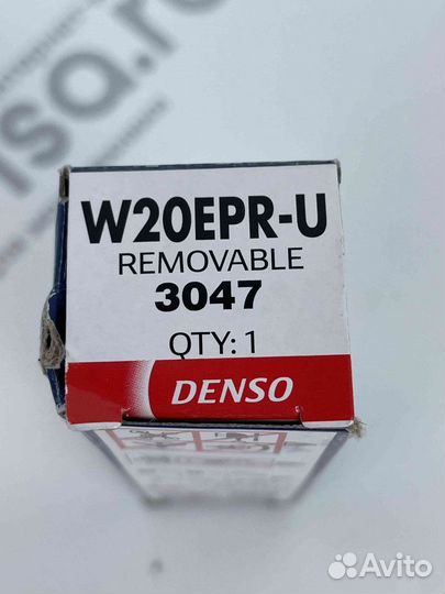 Свеча Буран denso W20EPR-U (3047) оригинал Япония