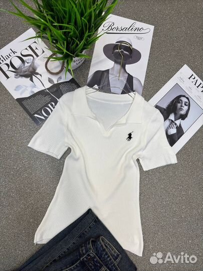 Ждемпер поло женский вязаный Polo Ralph Lauren