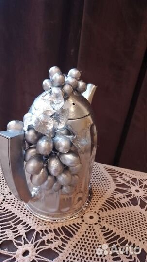Заварочные чайники мельхиоровые СССР