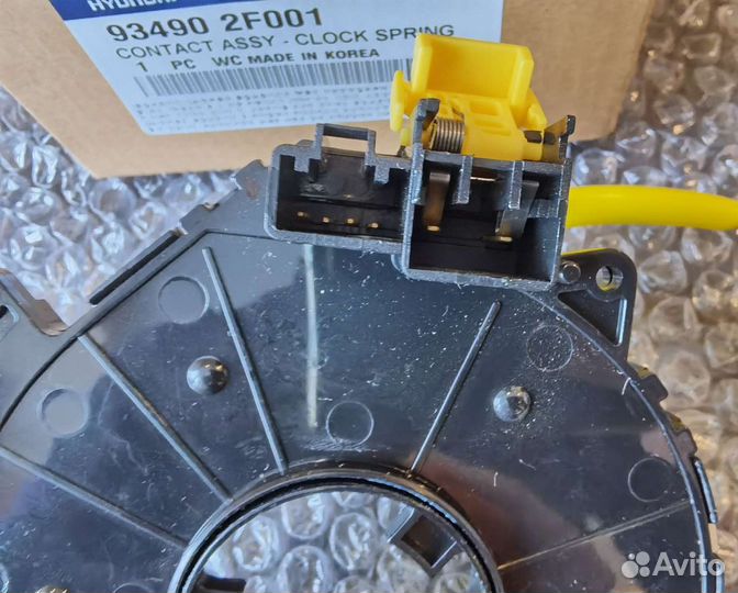 Шлейф руля (кольцо SRS) Hyundai, KIA. Новый