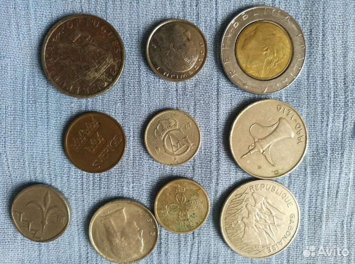 Монеты Европа 1617 по 21 век