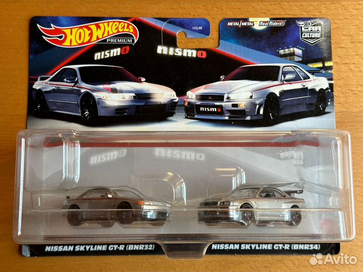 Hot Wheels Premium 2-pack Nissan Skyline 32\34
