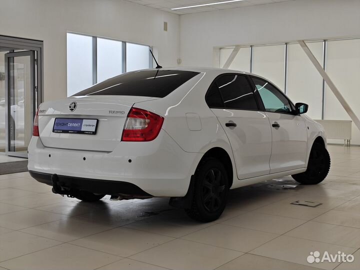 Skoda Rapid 1.6 МТ, 2016, 107 000 км