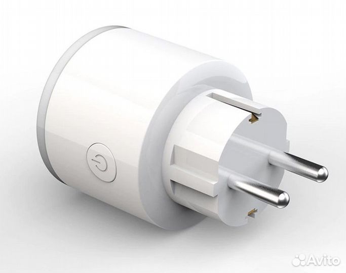 Умная WiFi розетка RGB c ваттметром 16A новая