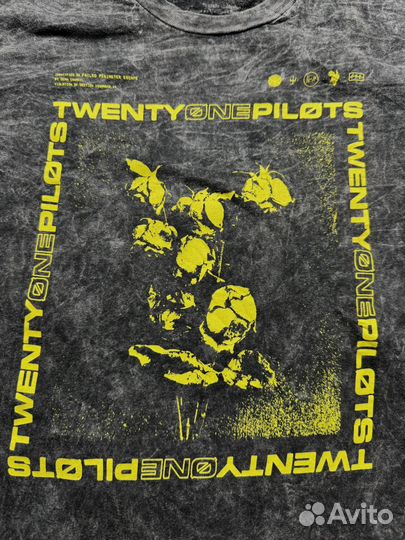 Футболка Twenty One Pilots Stonewashed Tee (M)