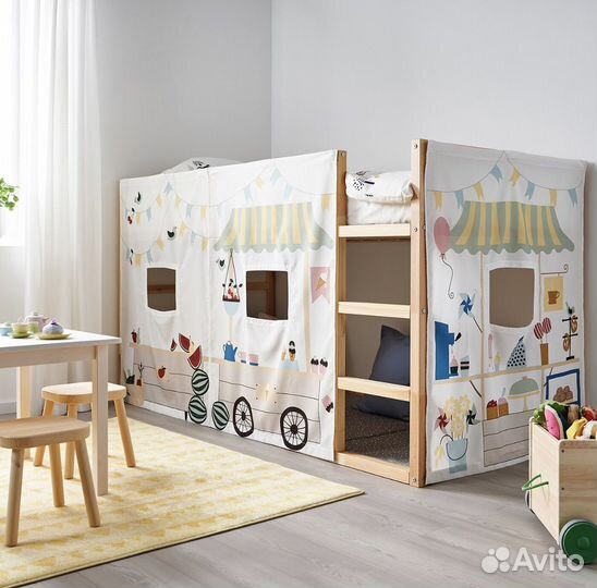 Детская кровать чердак перевертыш