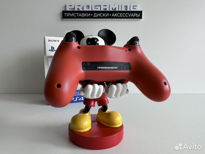 Геймпад для Sony PS4 прозрачно-красный новый