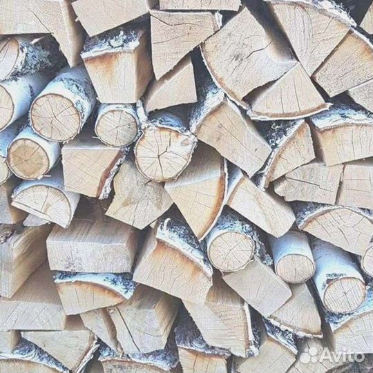 Дрова колотые березовые