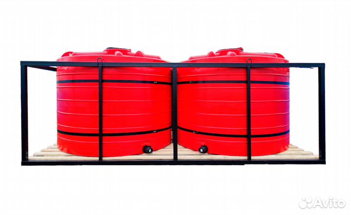 Транспортные кассеты красные под кас 10000 литров
