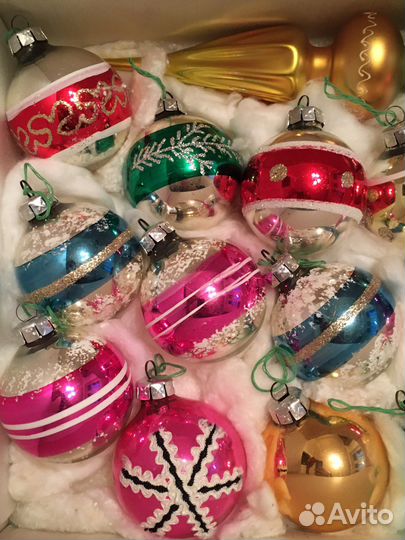 Ёлочные игрушки СССР и ГДР