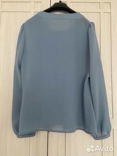 Блузка женская 46 48 Felibella голубая