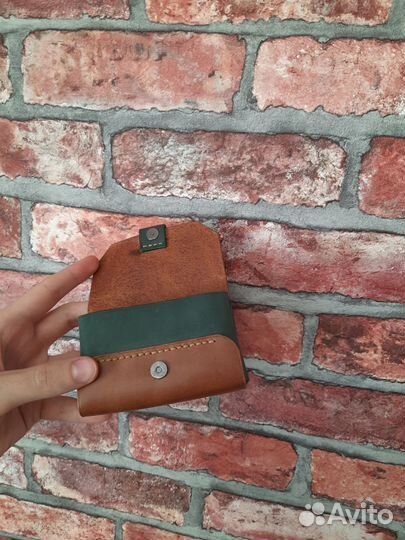Визитница из натуральной кожи