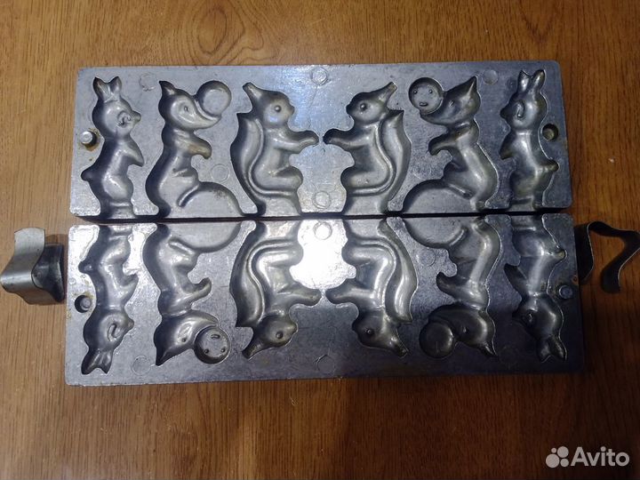 Литая форма, звери из СССР