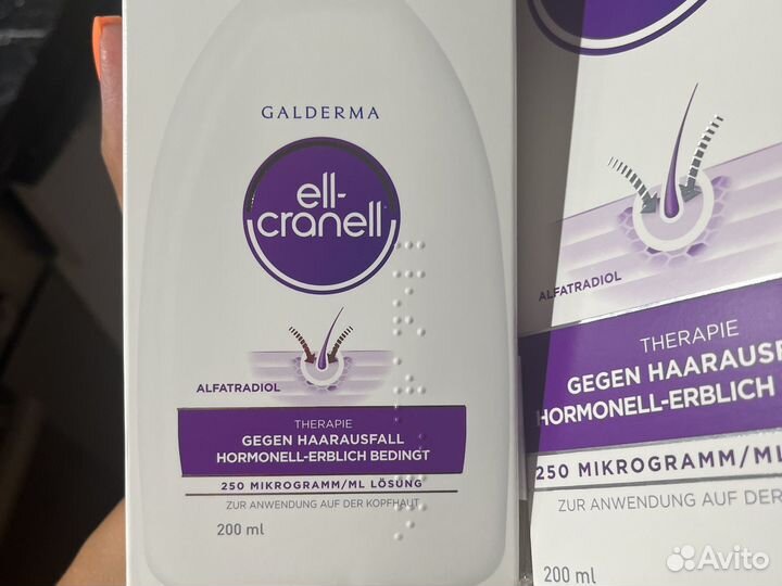 Лосьон для волос Ell-cranell