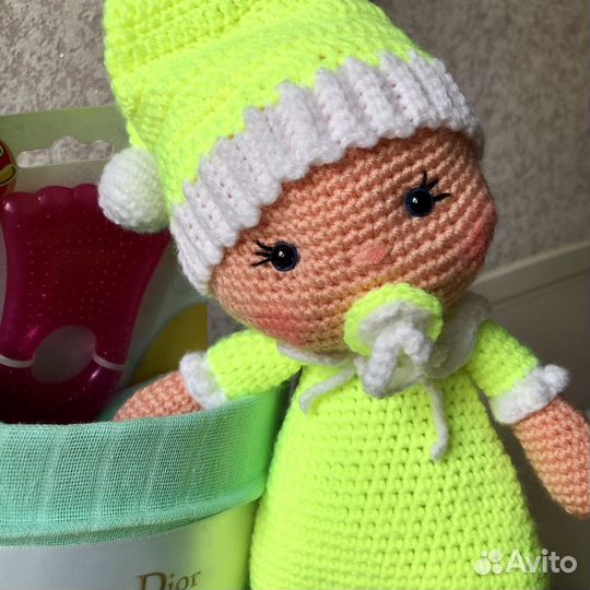 На выписку девочке. Мягкая игрушка