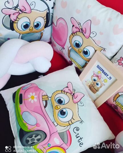 Бортики. Комплект в кроватку. На выписку